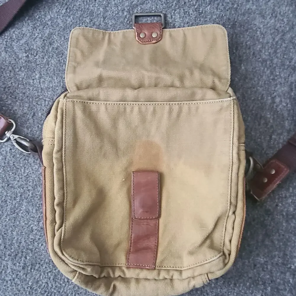 Fossil Backpack FBG309-004 Canvas Material/tan Color.